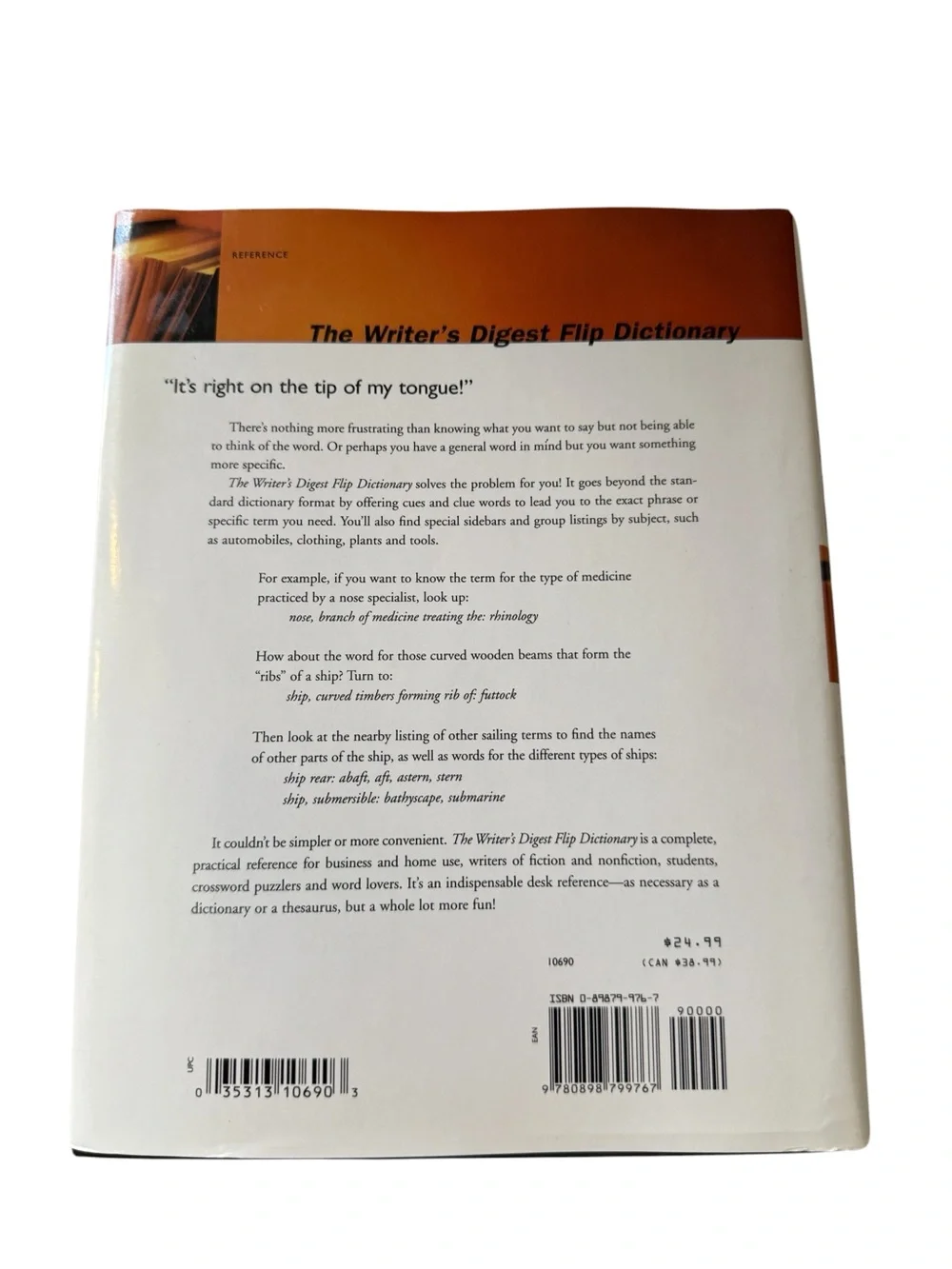 🫶🏻 Flip Dictionary Hardcover by Barbara Ann Kipfer
